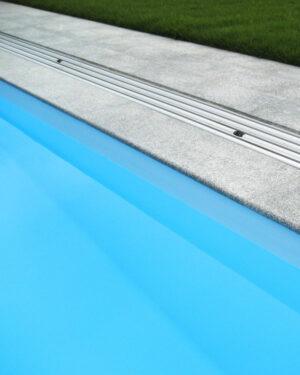 Granit Poolumrandung im Farbton grau - Beispielbild