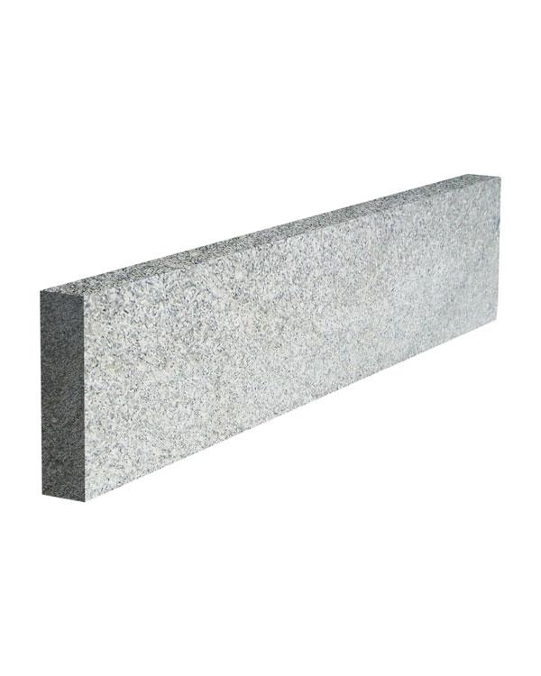 Granit Randleiste im Farbton grau